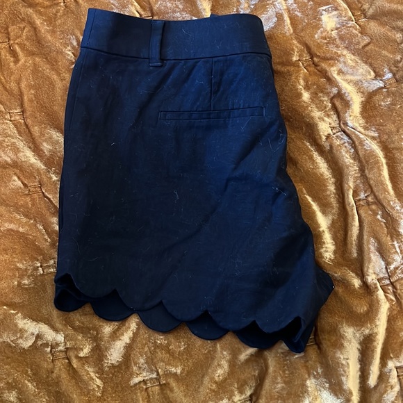 JCrew scalloped shorts sz 12 - Picture 2 of 3